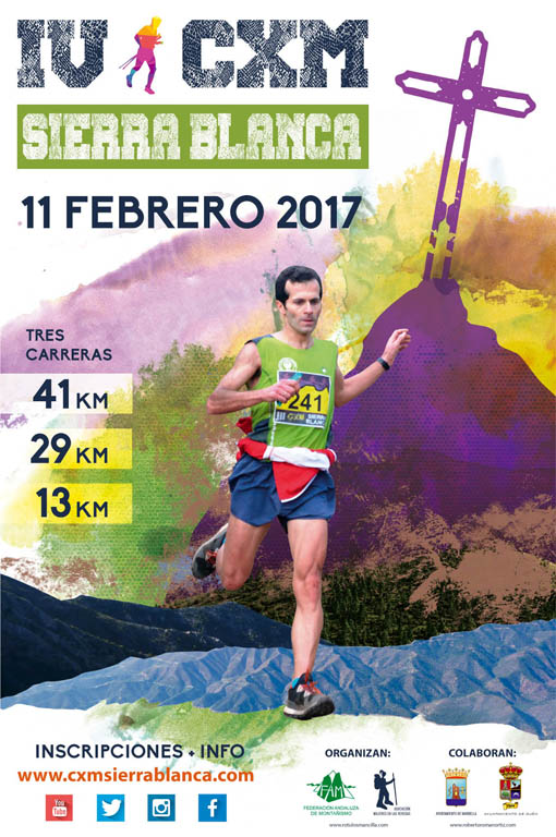 Cartel CXM Sierra Blanca