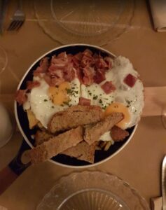 Huevos revueltos en Noviembre Healthy Food