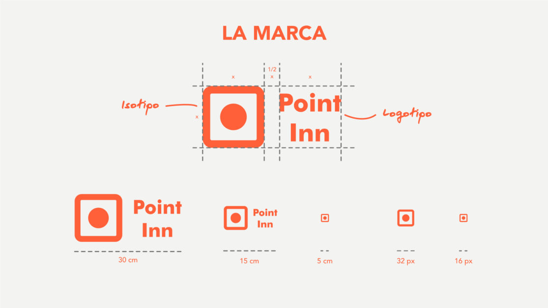 Manual de identidad corporativa 'Point Inn'