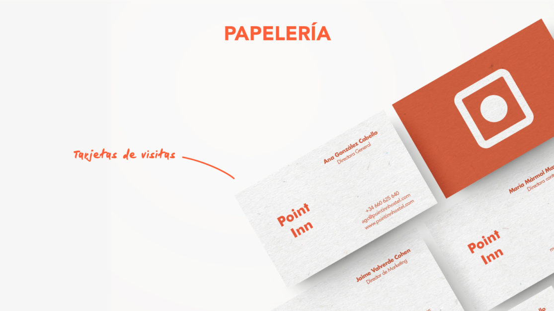 Manual de identidad corporativa 'Point Inn'