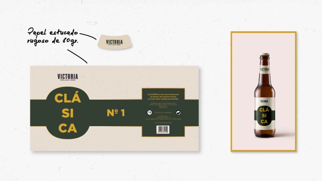 Packaging Cerveza Victoria