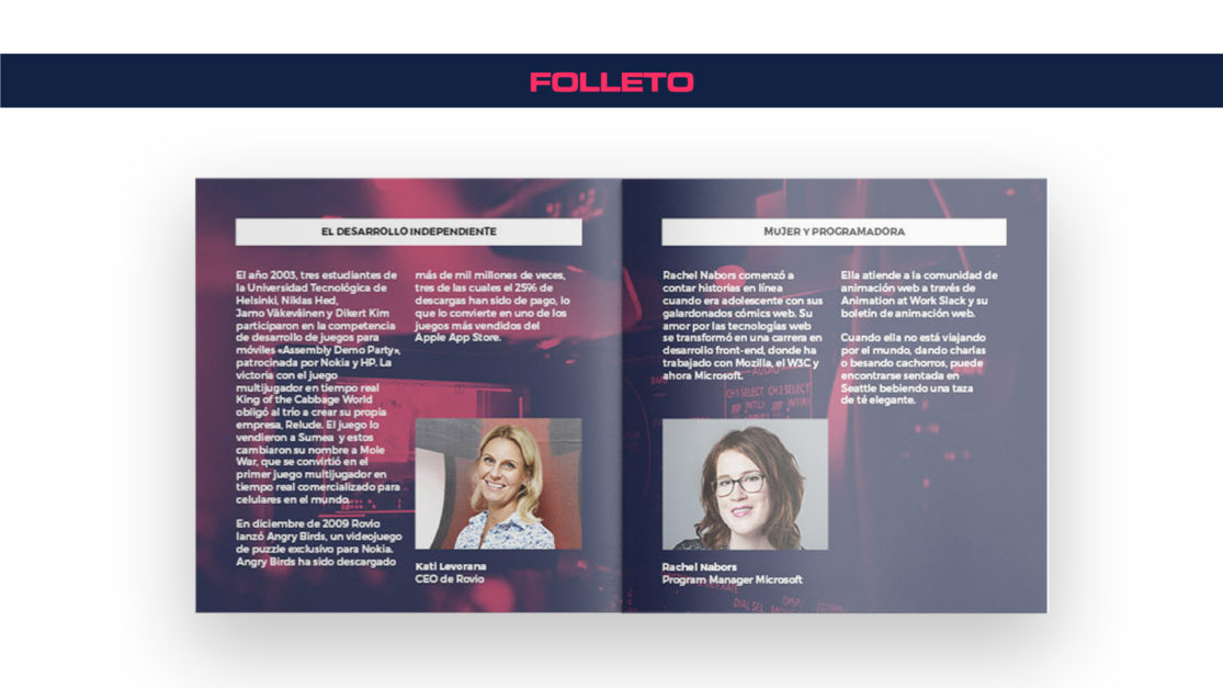 Folleto Expo Game